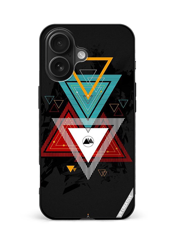 VR CREATIVE Protective Case Cover For Apple iPhone 16 Plus Texture Design Multicolour