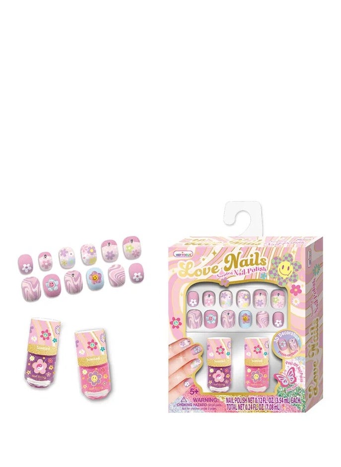 Hot Focus Hot Focus Nail Delight Tie Dye Butterfly Set  - Image 3