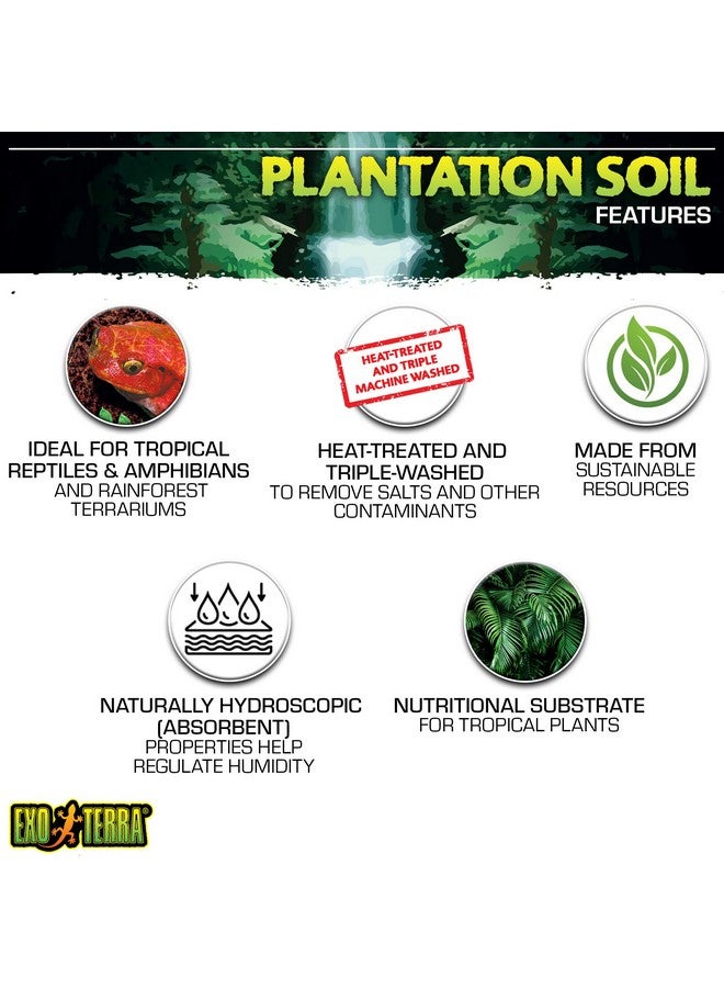 Exo Terra Exo Terra Plantation Soil, 8 Qt (8.8 L) - Image 2