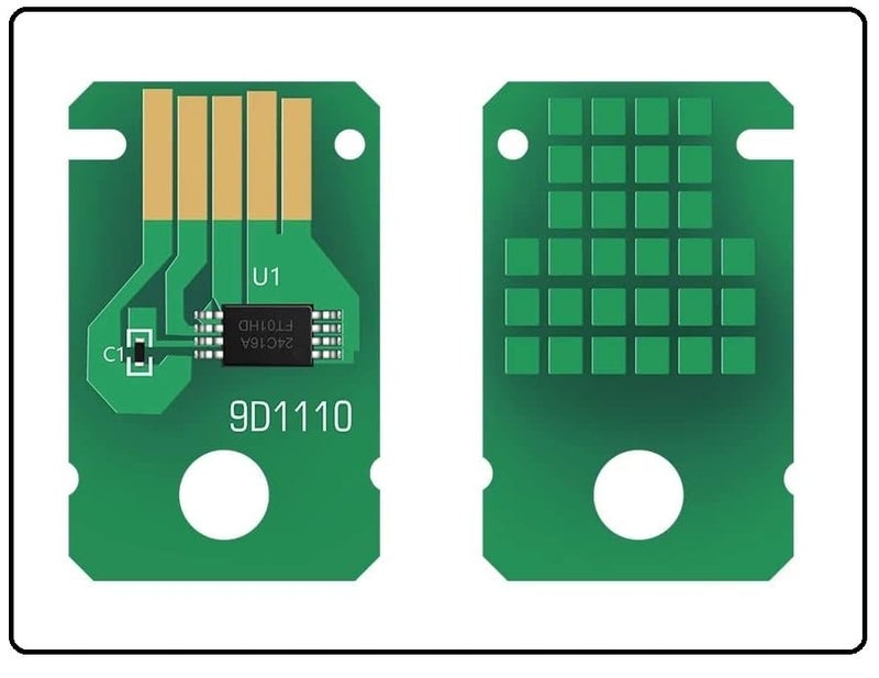 CANOFF MC-G02 Maintenance Box Reset Chip for Use in Canon 2070, G5070, G6070, G1020, 2020, 2060, 3020, G3060, G560, G570 Printers (Pack of 1 Chip),Green - Image 1
