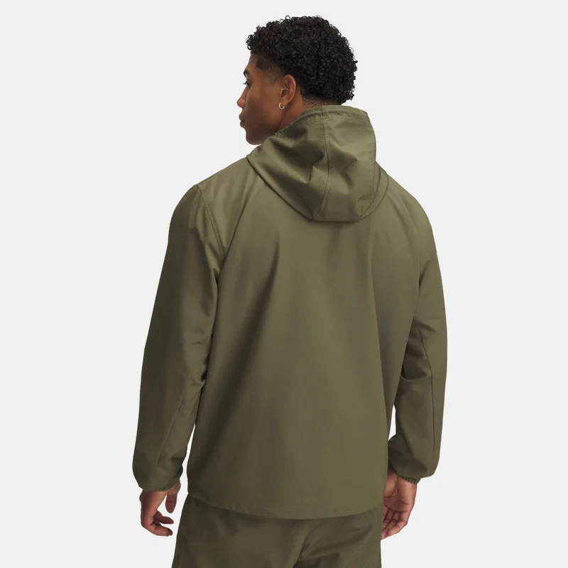اندر ارمر Men's Rival Woven Windbreaker Hoodie
