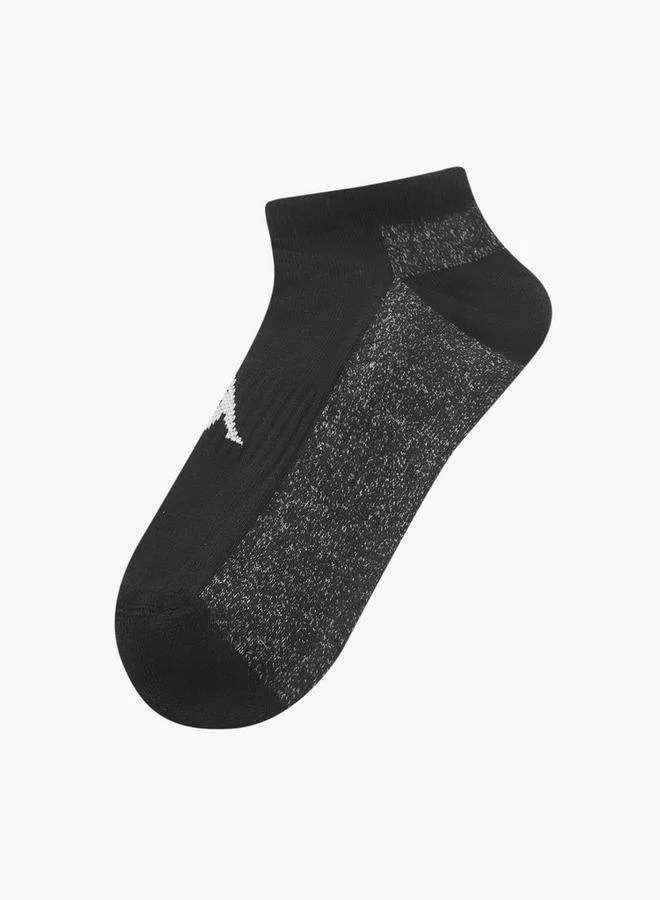 Kappa Set Of 3 - Kappa Logo Print Half Terry Ankle Length Socks With Antibacterial Protection
