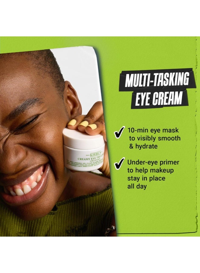 Kiehl's Kiehl’s Creamy Eye Treatment with Avocado 28g – Hydrating Under-Eye Cream for Dark Circles & Puffiness - Image 4