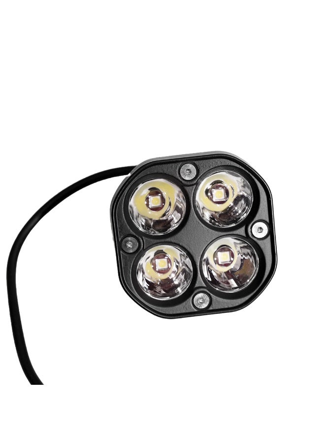 TBS DESIGN S40 Ultra Bright Motorcycle LED Headlight 6500K Cool White - Image 1