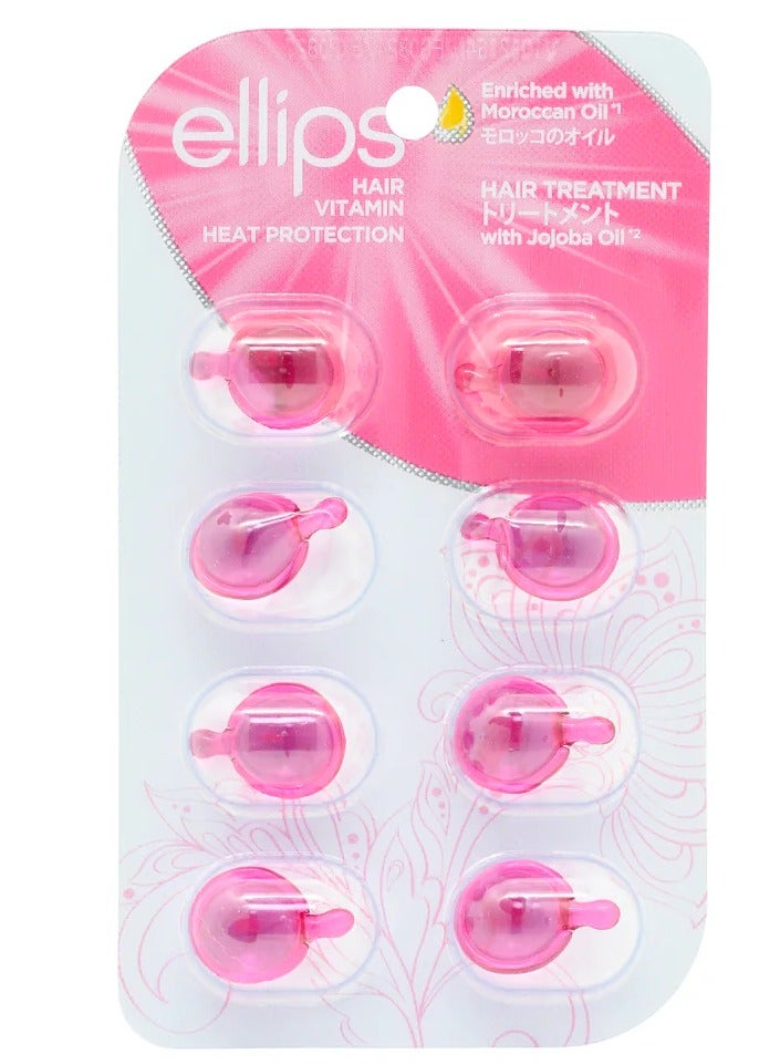 أليبس معالج الشعر إليبس، واقي الشعر من الحرارة والفيتامينات - 8 قطع - Image 1