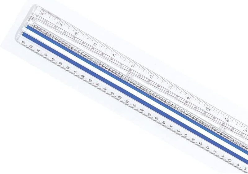 Westcott Data Processing Magnifying Ruler 12Inches Clear 14125 - Image 4