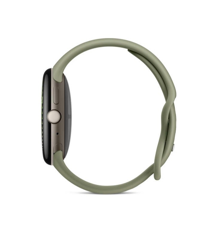 Google Pixel Watch 5 Smartwatch 41mm – Actua 360 Domed Display, Snapdragon W5 Gen 2, Advanced Health Sensors, Bluetooth 6.0, Wi-Fi & LTE, Satin Pyrite Aluminum Case with Olive Active Band Olive - Image 2