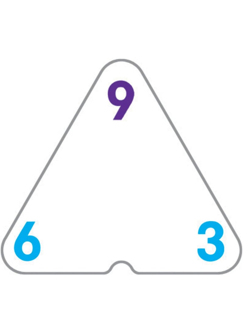 Trend Enterprises Trend Enterprises: Three-Corner Addition and Subtraction Flash Cards, Interactive Self-Checking Cards, Exciting Way for Everyone to Learn, 48 Two-Sided Cards Included, Ages 6 and Up  - Image 2