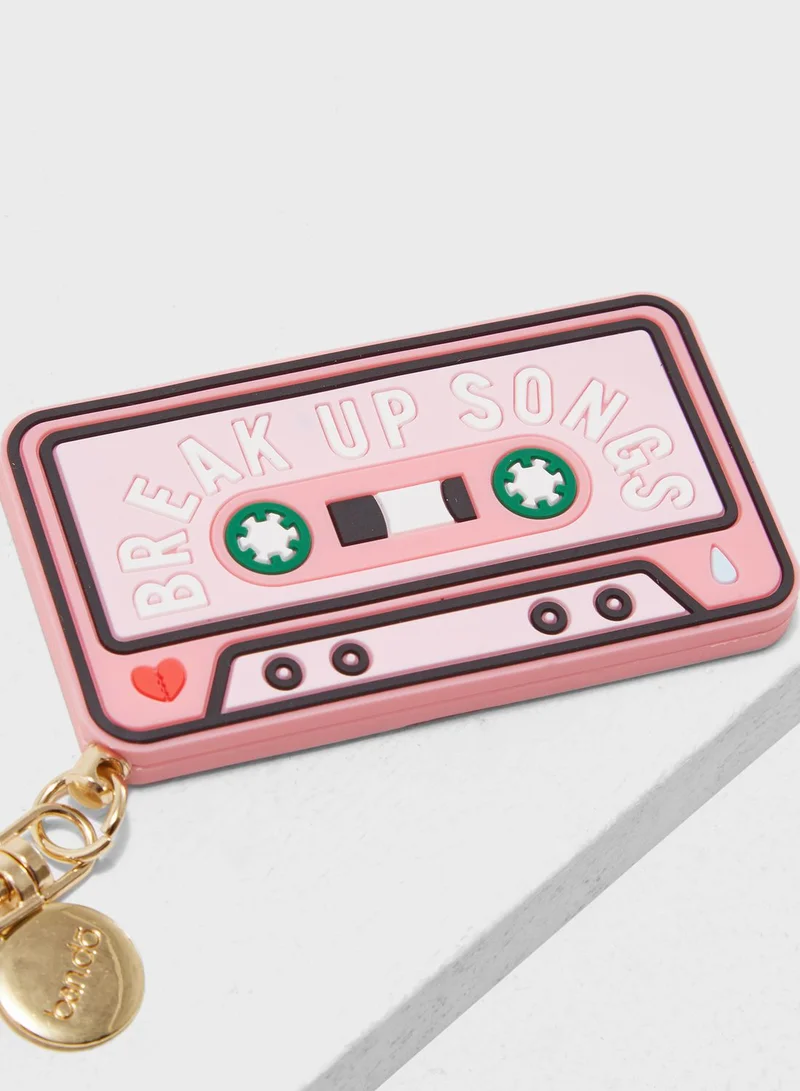 ban.do Break Up Songs Keychain