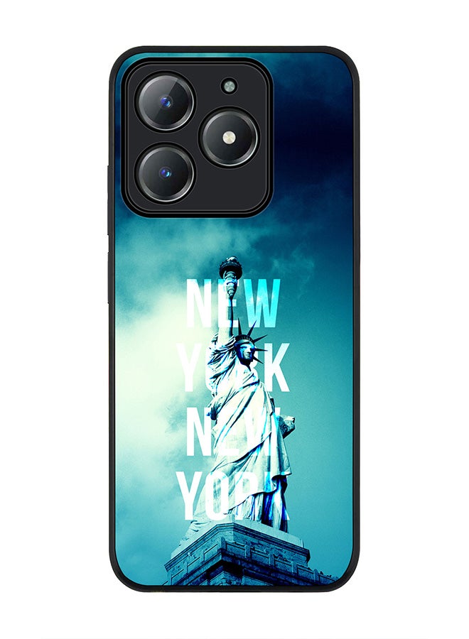 Stylizedd For Realme C63 / Realme C61 4G Case,Slim fit Camera Protection, Shockproof Thin Phone cover  - New York New York - Image 1