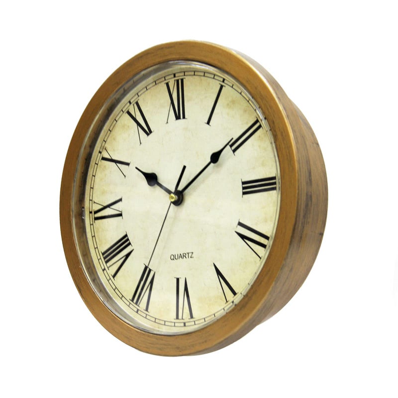 Benkaim Secret Compartment, Benkaim Upgraded Silent Thickened 10 Inch Plastic Wall Clock Diversion Safe Clock with Hidden Compartment, Clock for Valuables - Image 3