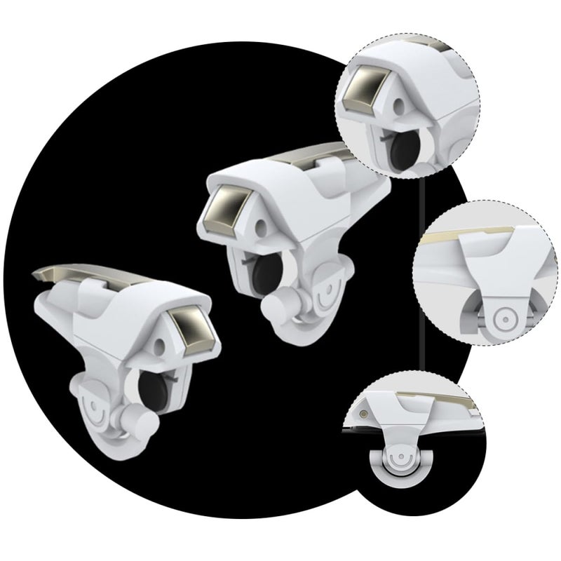 2 Pairs Mobile Game Controller Trigger Accessories Compatible with Smartphones Enhanced Gaming Construction - Image 5