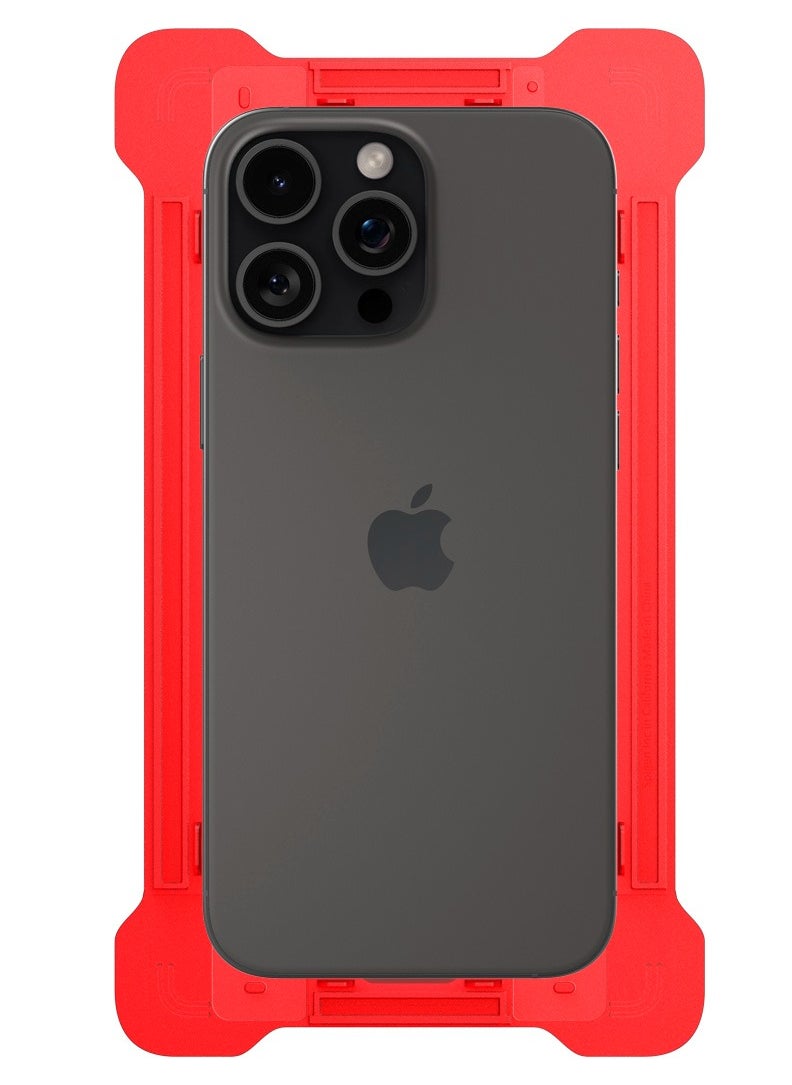 Caseology - Snap Fit iPhone 16 Pro MAX Screen Protector Premium Tempered Glass - Case Friendly with Sensor Protection [2 PACK] - Image 1