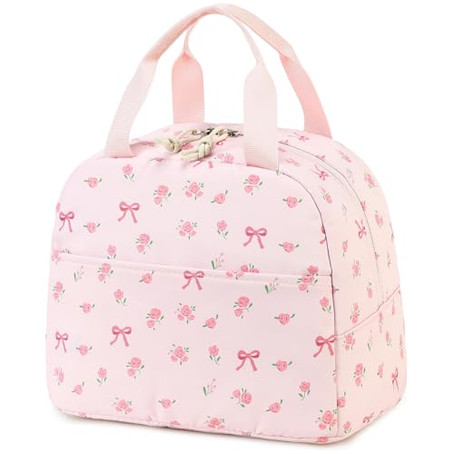 Bluboon Lunch Bag for Women Men Cute Lunch Tote Bags Reusable Insulated Lunch Box Large Capacity Reusable Insulated Cooler for Work Picnic or Travel - Image 1