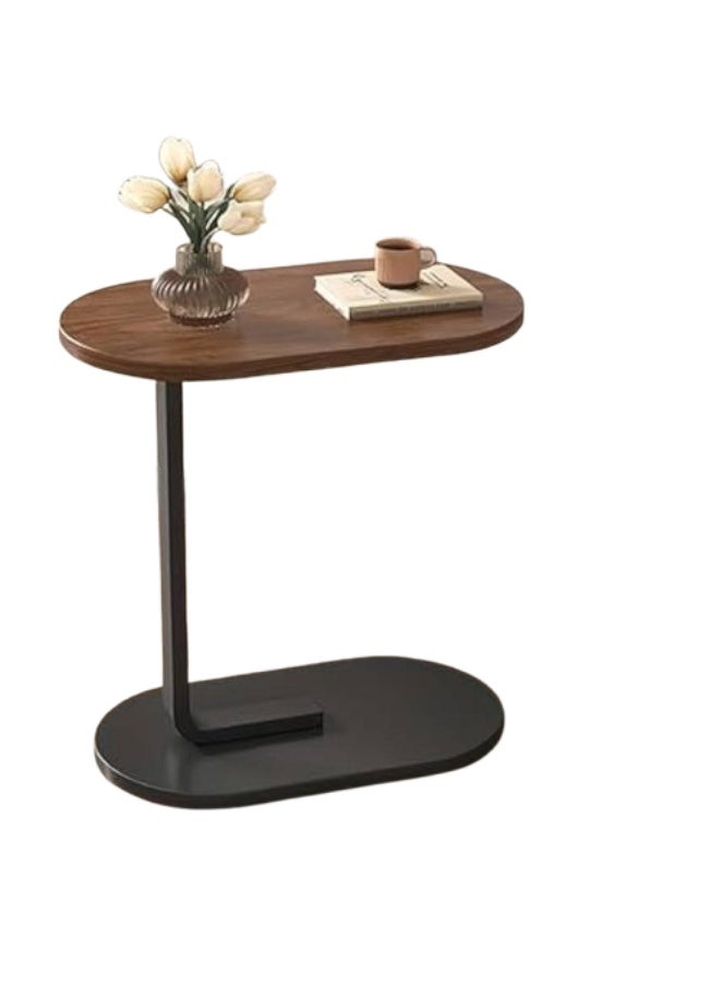 Modern C-shaped side table, a contemporary side table for the living room or office, practical design for the sofa or bed, lightweight and easy to move, high-quality smooth surface. - Image 1