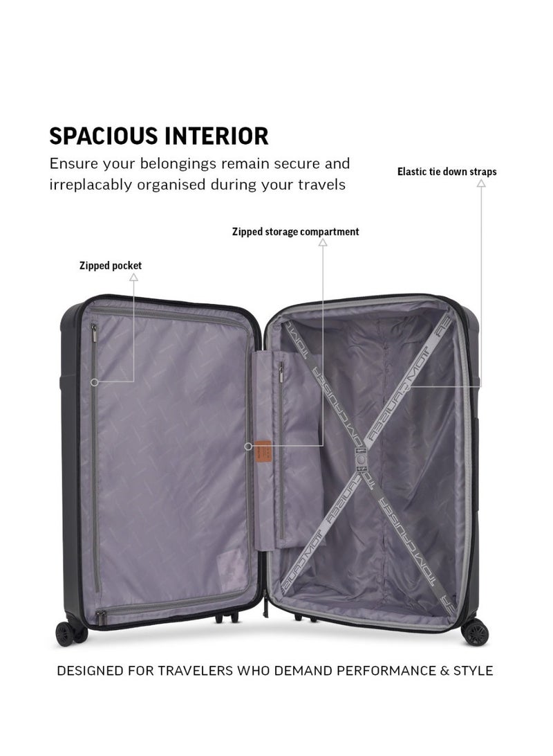 Tom Cruiser Story Hard Shell Trolley Suitcase 20-Inch Carry-On Travel Luggage – Black - Image 4