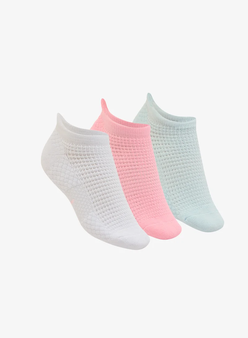 3 Pack Extended Terry Low-Cut Socks