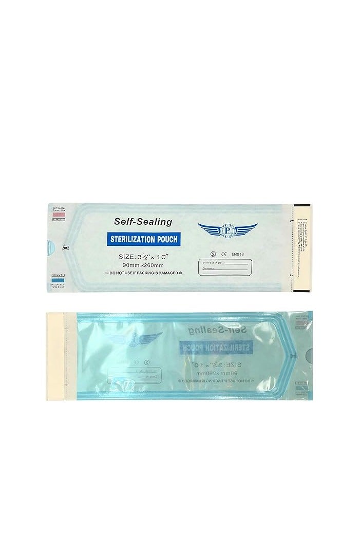 Pilot Sterilization Pouch 200pcs 3.5"x10" ( 90x260mm ) - Image 2