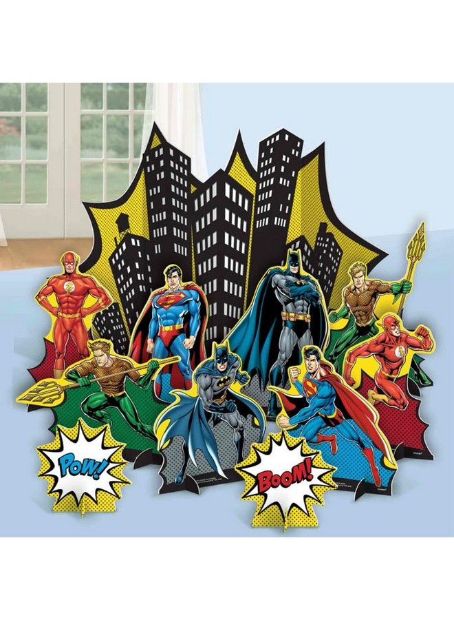 Amscan Justice League Heroes Unite Standee Table Decoration 1 Set - Image 2