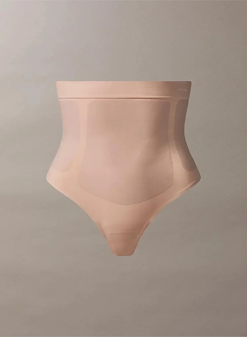 Calvin Klein Cedar High Waisted Shapewear Thong - Secure Sculpt for Women | Best Price UAE