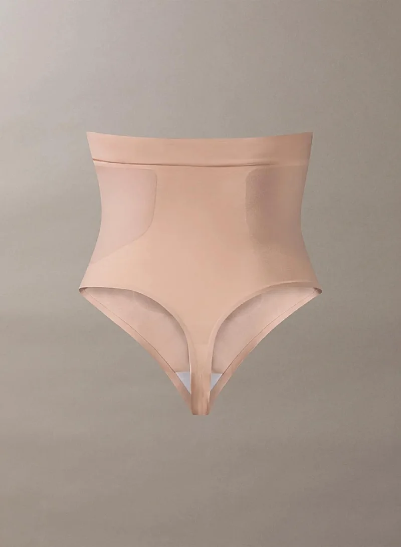 Calvin Klein Cedar High Waisted Shapewear Thong - Secure Sculpt for Women | Best Price UAE