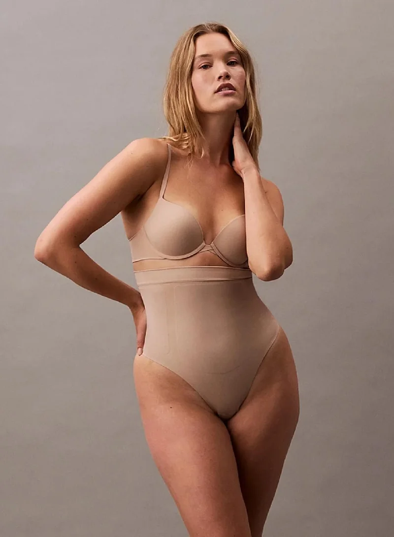 High Waisted Shapewear Thong - Secure Sculpt