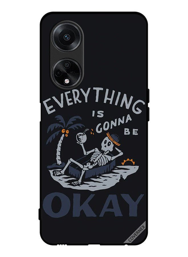 Covernex Protective Case Cover For Oppo A98 5G Everything Is Gonna Be Ok  - Image 1