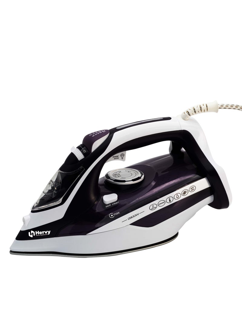 Hervy Steam Iron Mega Purple Color