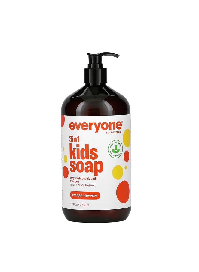Everyone 3 In 1 Kids Soap Orange squeeze - Image 1