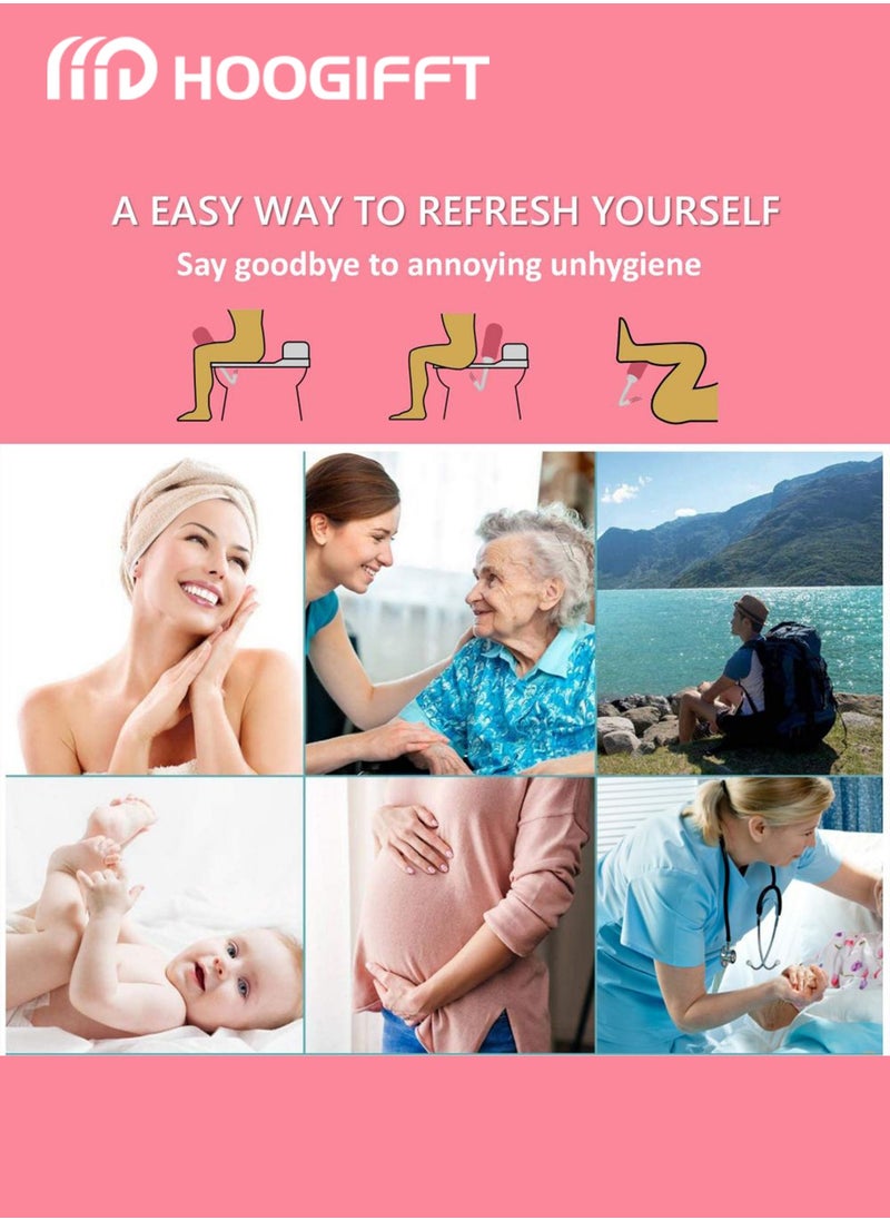 Premium Portable Shattaf Bidet, Portable Bidet, 450ml Portable Bidet with Retractable Nozzle, Postpartum Care, Travel shattaf, peri bottle