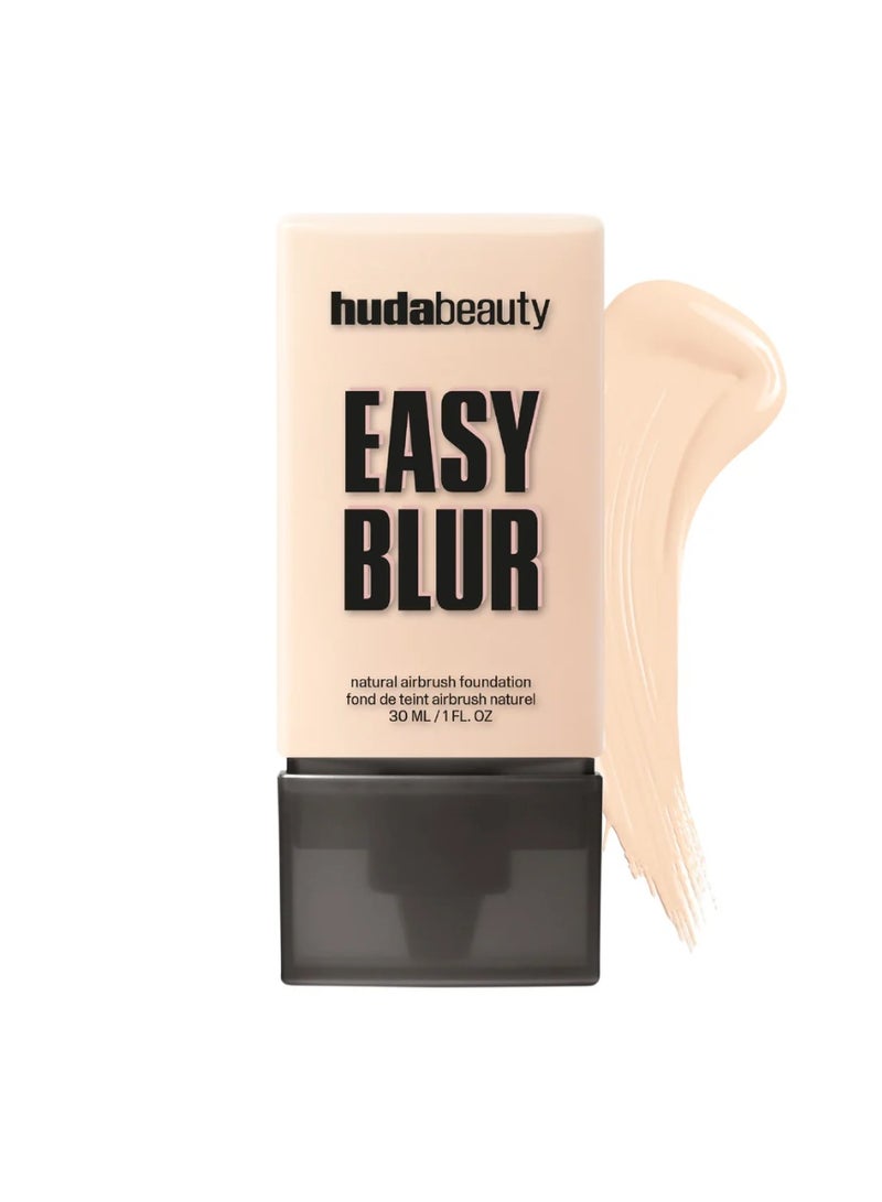 HUDA BB Huda Beauty EASY BLUR NATURAL AIRBRUSH FOUNDATION WITH NIACINAMIDE Milkshake 100B - Image 1