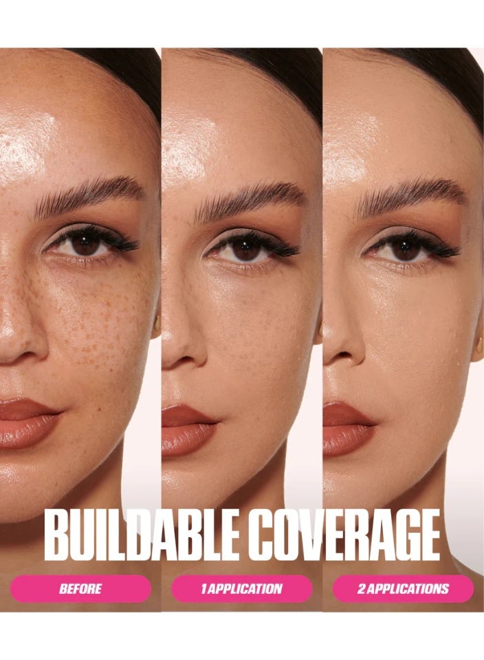 HUDA BB Huda Beauty EASY BLUR NATURAL AIRBRUSH FOUNDATION WITH NIACINAMIDE Milkshake 100B - Image 3