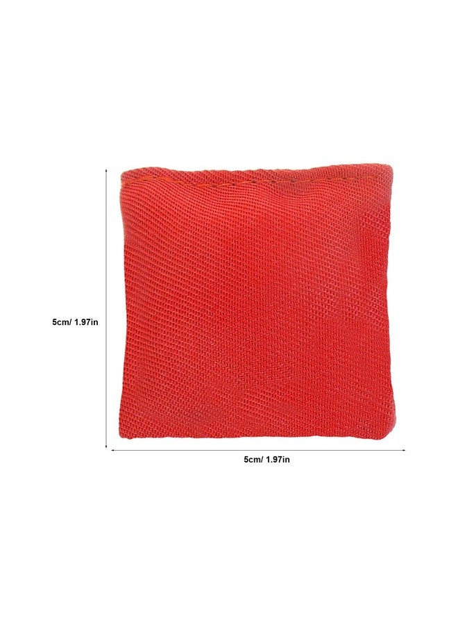 Veemoon 10pcs Bean Bags Toss Game Bean Bag Colorful Bean Bags Nylon Bean Bags Outdoor Throwing Game Props Suitable for Indoor and Outdoor Games, Lawns, Floors, Beaches(5 * 5cm Small Size) - Image 2