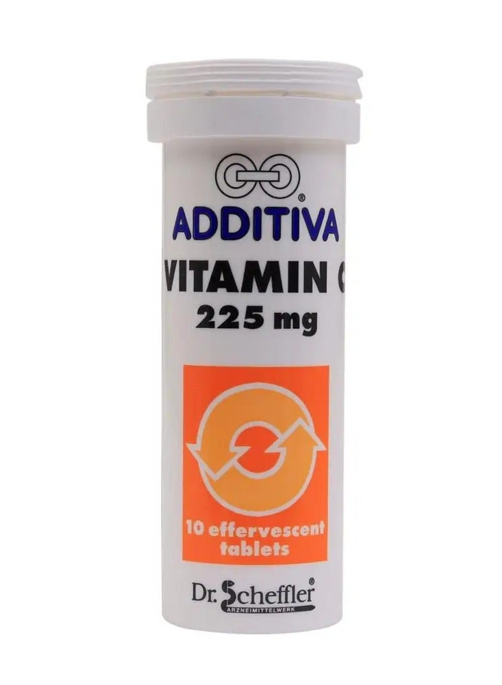 Additiva Vitamin C 225MG Effervescent Tablets 10'S - Image 1