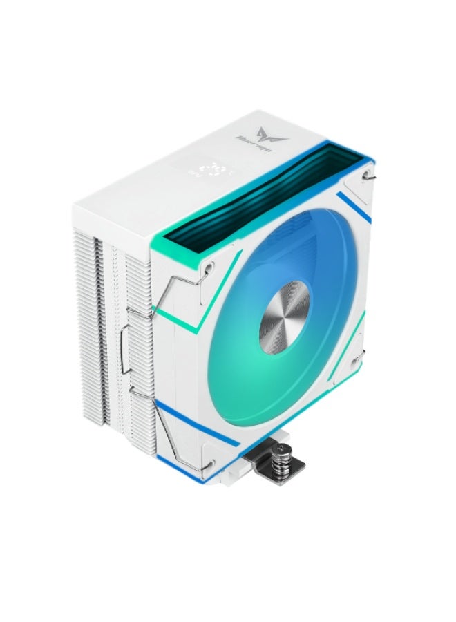 ثيرمو مبرد هواء من ثيرمو تيتان N400D ديجتال ARGB – لون أبيض - Image 1