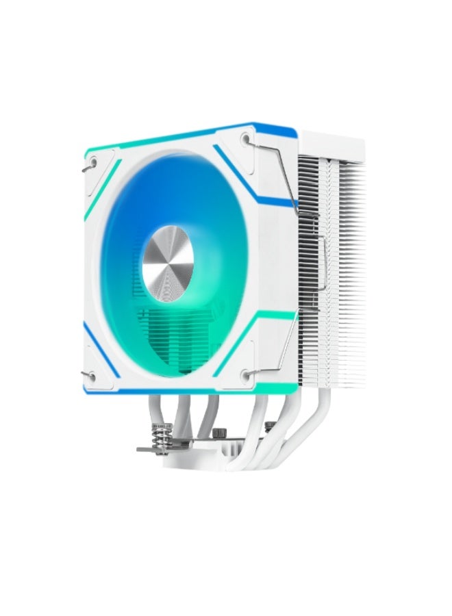 ثيرمو مبرد هواء من ثيرمو تيتان N400D ديجتال ARGB – لون أبيض - Image 2
