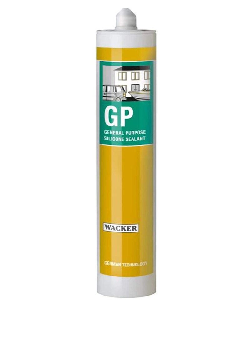 WACKER Silicone Sealant General Purpose GP- White 280ml- Wacker Germany  - Image 2