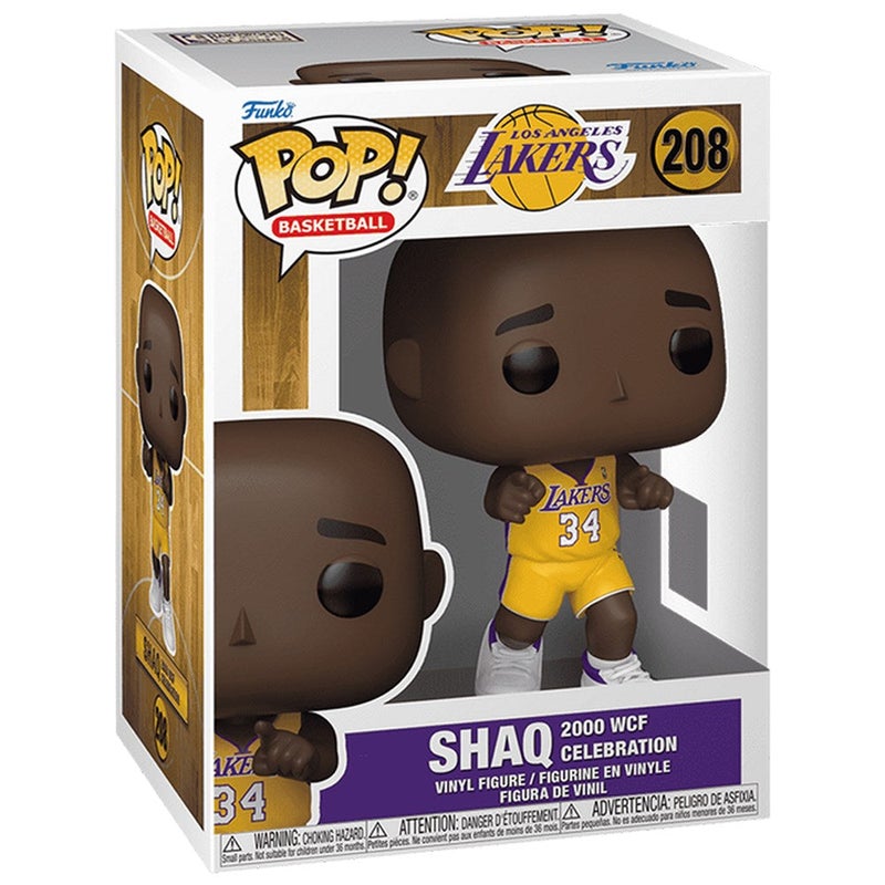 Funko Pop! NBA: LA Lakers - Shaquille O'Neal (2000 WCF Celebration) - NBA - Collectable Vinyl Figure - Gift Idea - Official Merchandise - Toys for Kids & Adults - Image 2