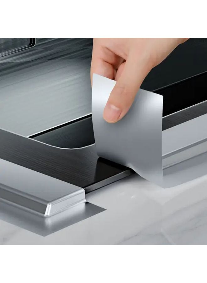 Black Waterproof Leakproof Windproof Kitchen Tape 50mm x 393.7 Inch Wall Repair Patching Window Blackout - Image 3