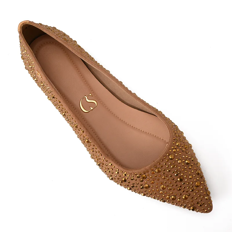 Carmen Steffens  Classic Shine Mel Ballet Flat for Women | Best Price UAE