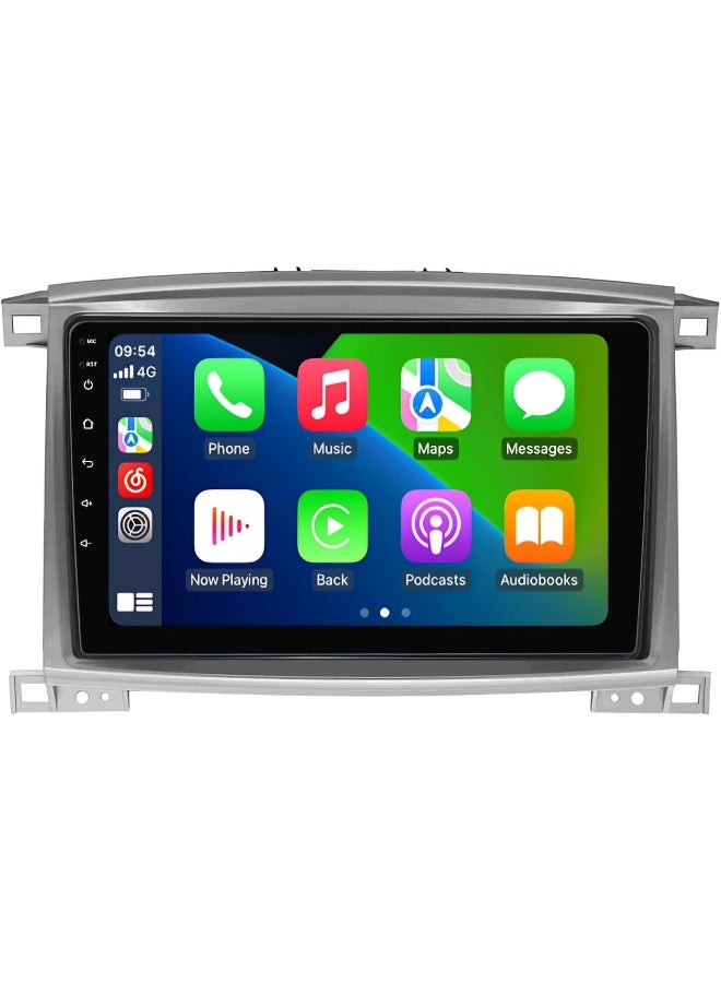 فيريكس شاشة ستيريو سيارة أندرويد لتويوتا لاند كروزر 100 GX LC100 لكزس LX470 2002-2007 مع أبل كاربلاي أندرويد أوتو واي فاي لاسلكي كاميرا AHD متضمنة واجهة سريعة 4G بلوتوث (2 + 32 جيجابايت 4CORE) - Image 1