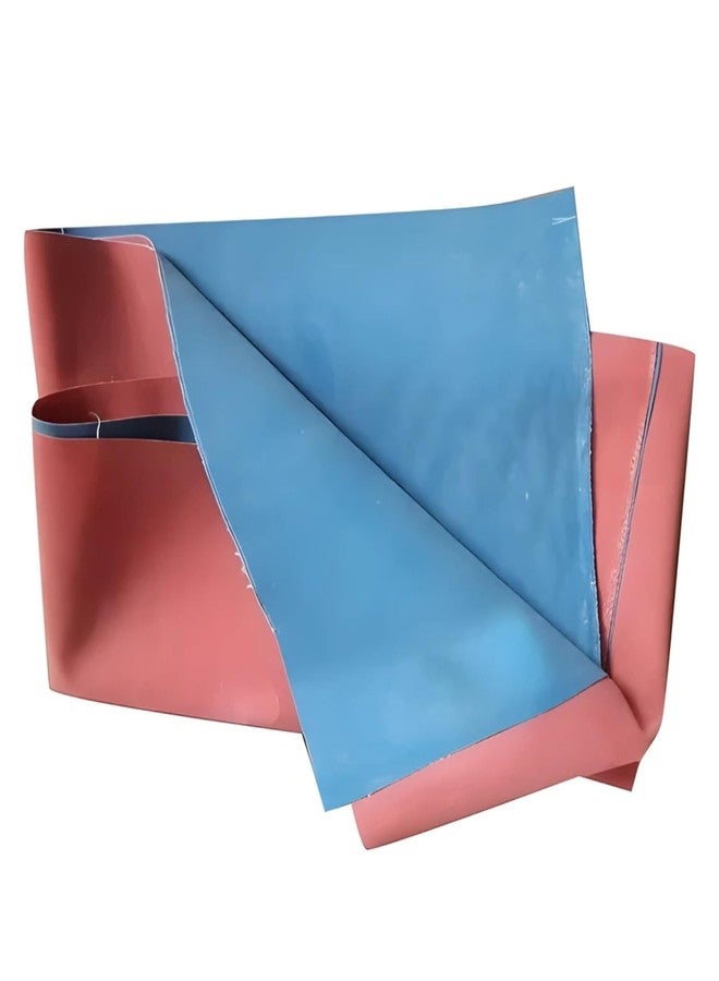 Rossify Rubber Mackintosh Sheet for Hospital, Baby & Patient Care | Waterproof Bed Protector | Reusable Incontinence Sheet for Medical & Home Use (Standard Size, Red, Covers Single Bed, 3x6) - Image 3