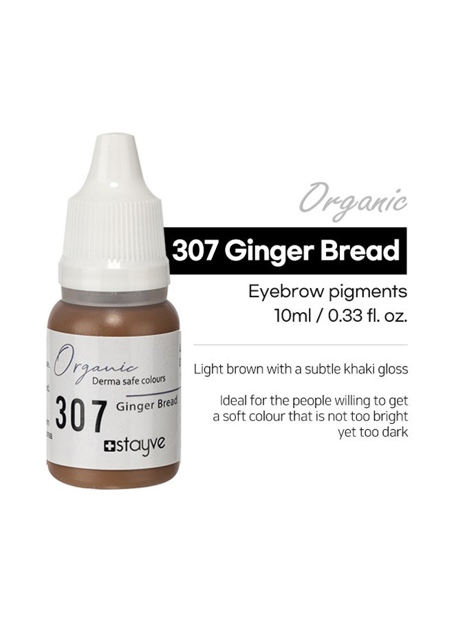 stayve 307 Ginger Bread Organic Eyebrow Pigment 10ml SGB307  - Image 3