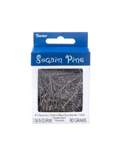 Darice Nickel Pins #17 1-1/16 inches 80 grams  - Image 1
