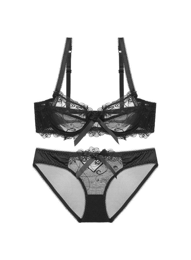 KUYING New Comfortable Skin Friendly And Breathable Lingerie Set Set Of 2  - Image 1