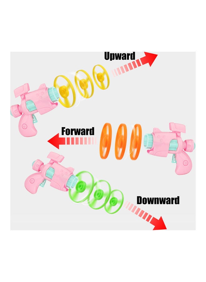 NIBEMINENT Flying Wheel Pistol Toy Set 11.5x10.5x3cm - Image 3