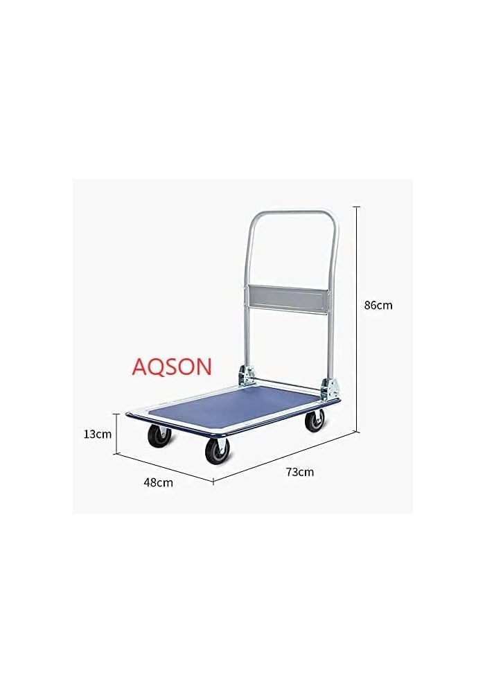 AQ AQSON عربة AQSON القابلة للطي الثقيلة بسعة تحميل 150 كجم - Image 2
