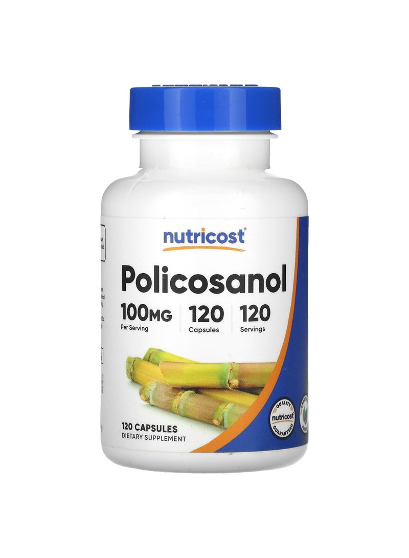 Policosanol, 100 mg, 120 Capsules