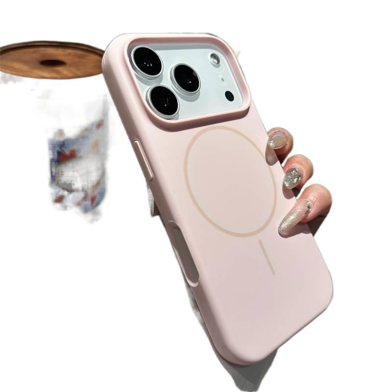 BB غطاء MagSafe بTPU لـ iPhone 14 / 14 Plus / 14 Pro / 14 Pro Max مع مقاوم للصدمات وحماية من السقوط مع مقاوم للصدمات مع مغناطيس قوي مع مقاوم للخدش باللون وردي مغناطيسي من مادة TPU با. - Image 1
