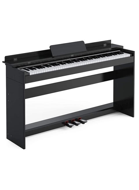 88- Key Hammer Weighted Digital Keyboard Piano,Full Size Keyboard Piano, with3 Pedals, MIDI/Headphone/Audio Output Feature, Suitable for Beginners/Adults